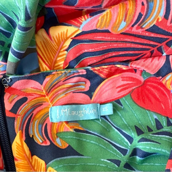J.MacLaughlin Tropical Colorful Dress - Picture 4 of 6